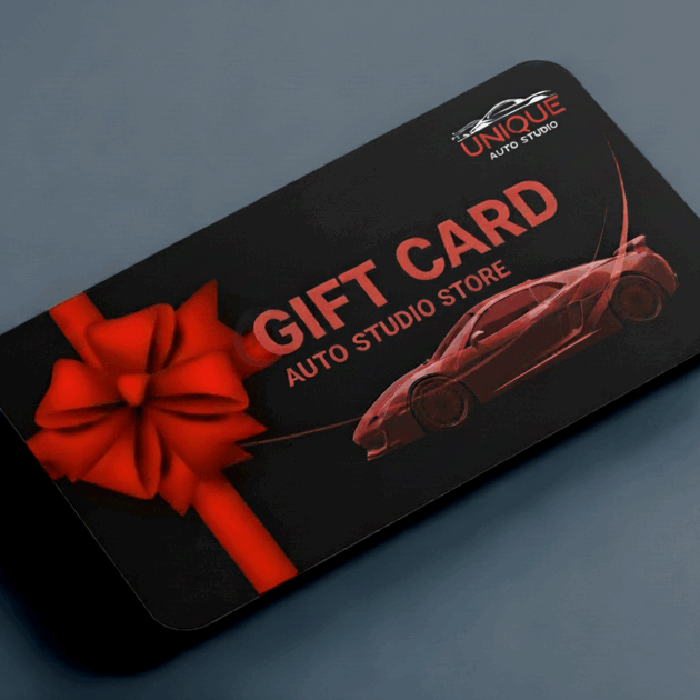 Unique Auto Studio Gift Card